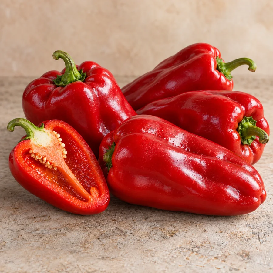 Pimiento de Isla. Rojo